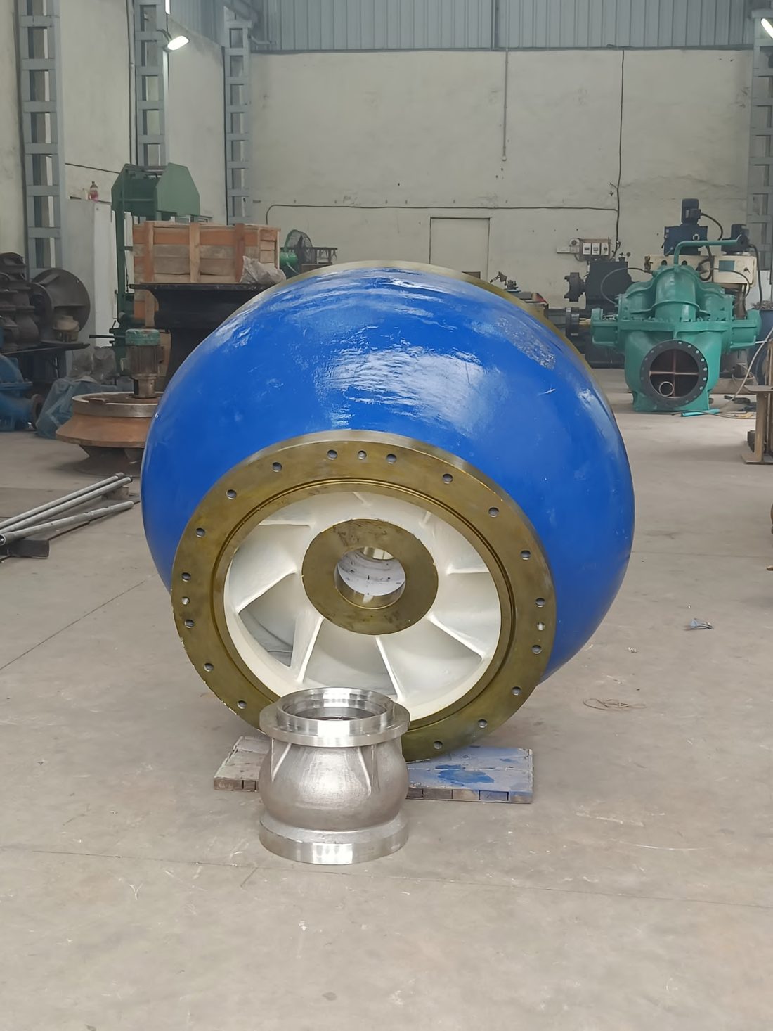 Vertical turbine pump bowl and bronze impeller — VT pump repair specialists